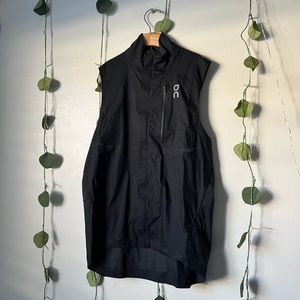 On Running. Weather Vest.